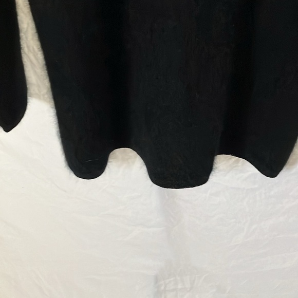 Valerie Stevens: Black Furblend Sweater- Wool & Angora- S - Picture 8 of 16